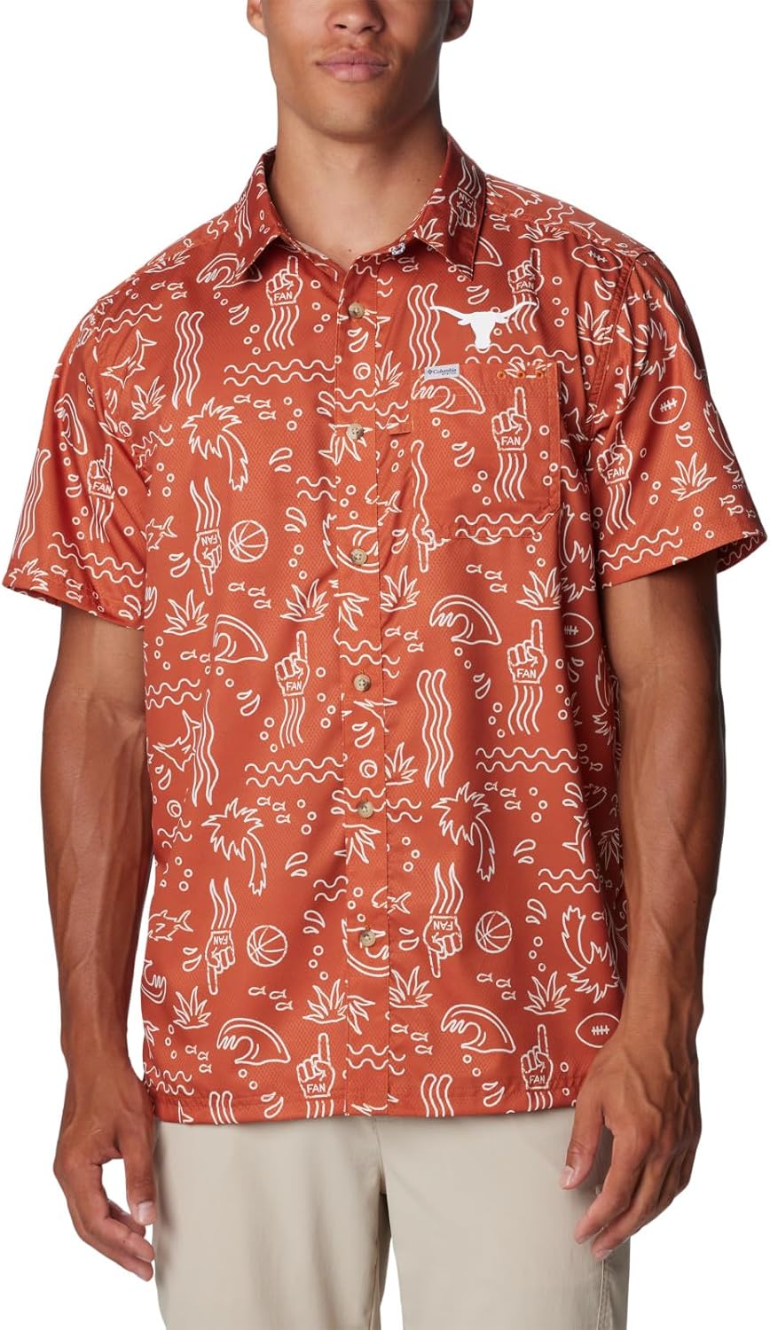 Columbia Men's CLG Super Slack Tide рубашка, Tex - Cedar Fish Fan Print
Columbia Men's CLG Super Slack Tide рубашка, Tex - Cedar Fish Fan Print
