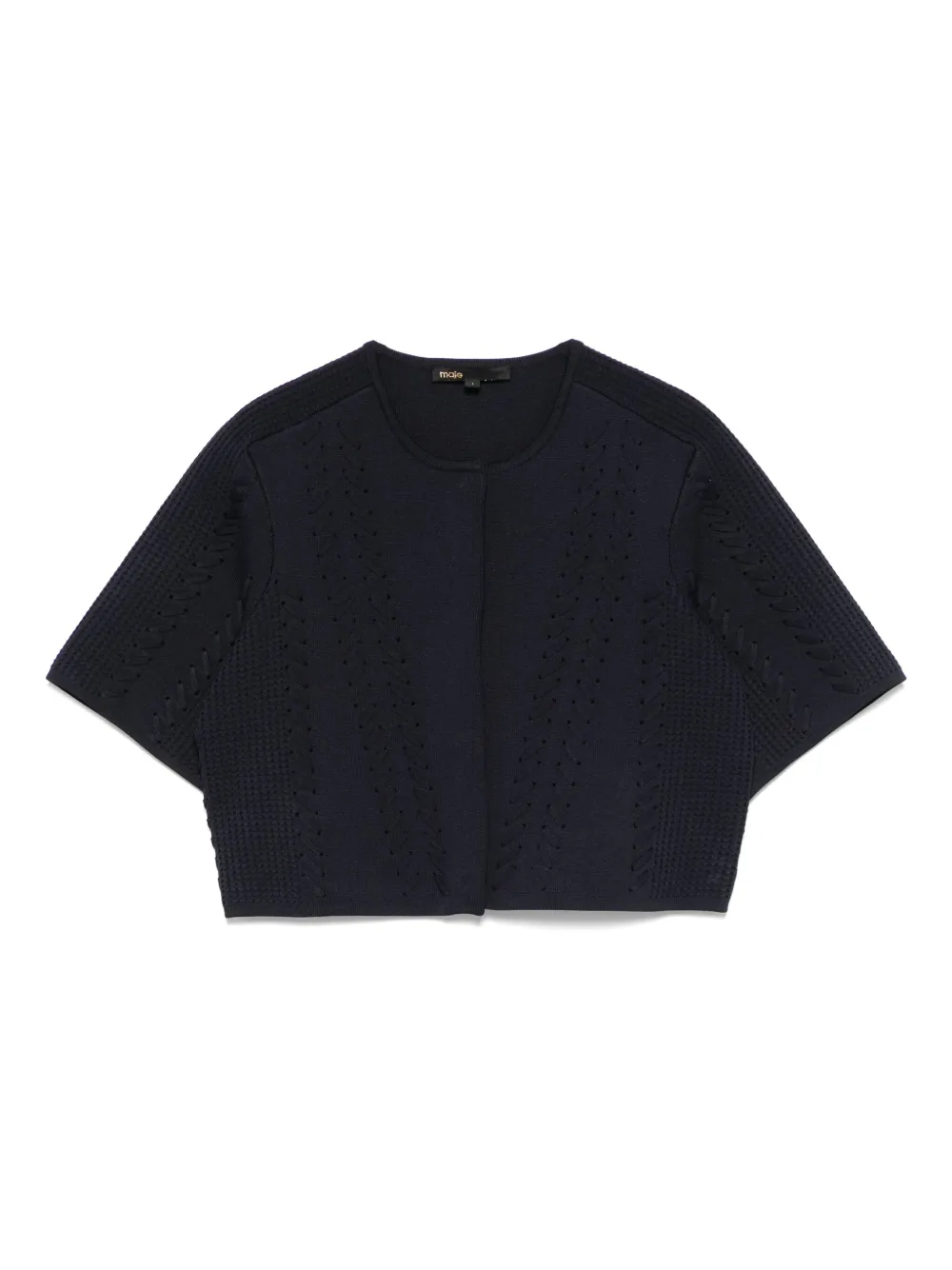 Укороченный кардиган Maje, синий
Укороченный кардиган Maje, синий