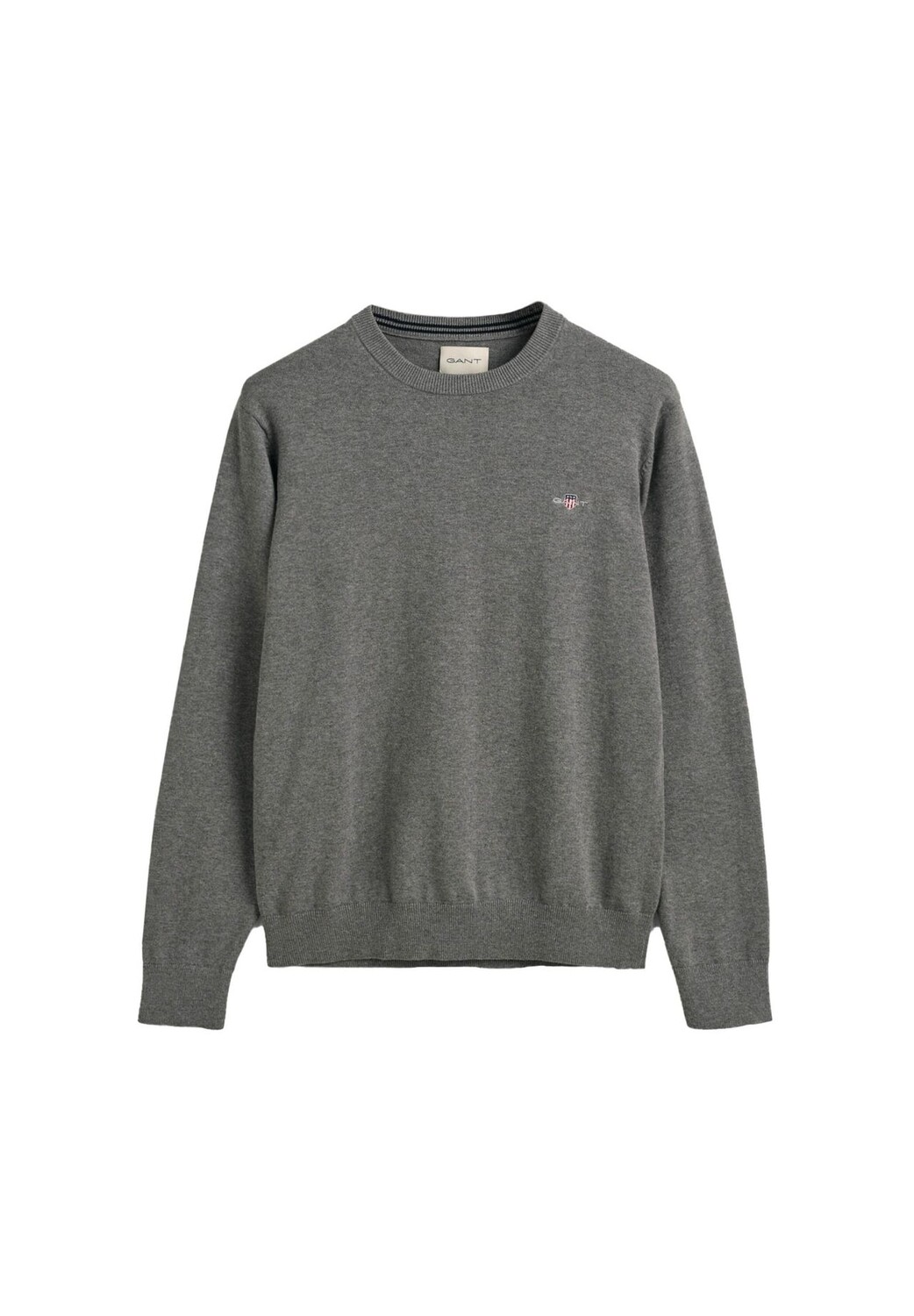 Мужской свитер - CLASSIC COTTON C-NECK, вязаный свитер, круглый вырез, хлопок GANT, серый
Мужской свитер - CLASSIC COTTON C-NECK, вязаный свитер, круглый вырез, хлопок GANT, серый