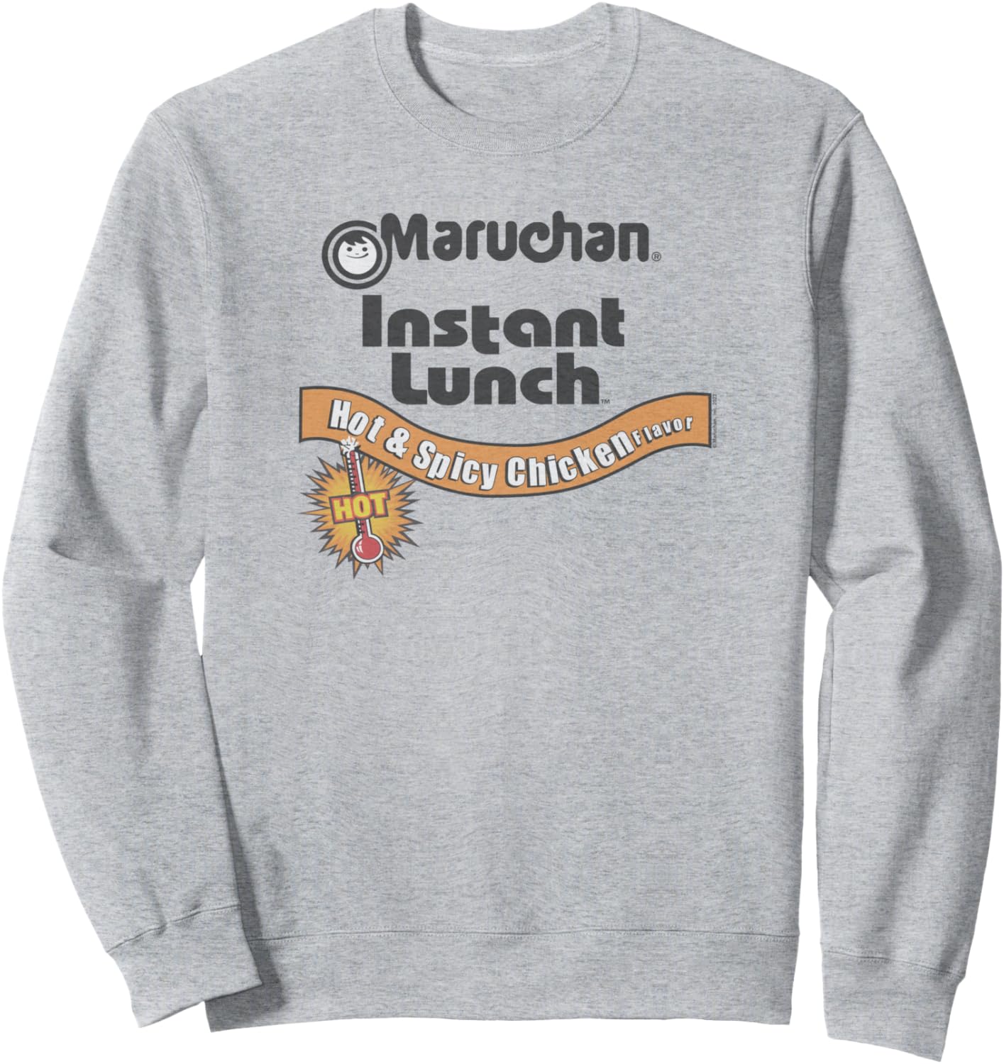Толстовка с логотипом Maruchan Instant Lunch Hot & Spicy Chicken Flavor Maru-Chan, серый
Толстовка с логотипом Maruchan Instant Lunch Hot & Spicy Chicken Flavor Maru-Chan, серый