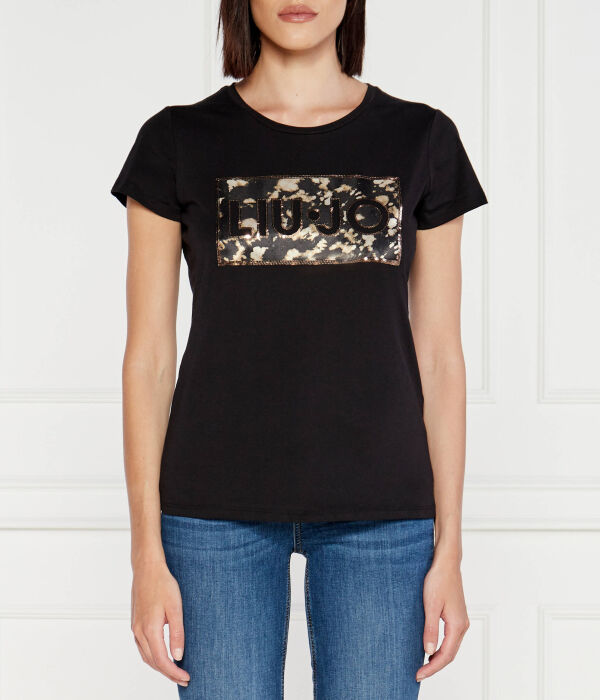 Футболка женская Liu Jo декорированная, черный
Футболка женская Liu Jo декорированная, черный