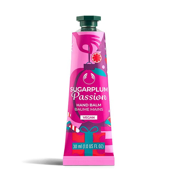 Крем для рук THE BODY SHOP Hand Balm Sugarplum Passion
Крем для рук THE BODY SHOP Hand Balm Sugarplum Passion