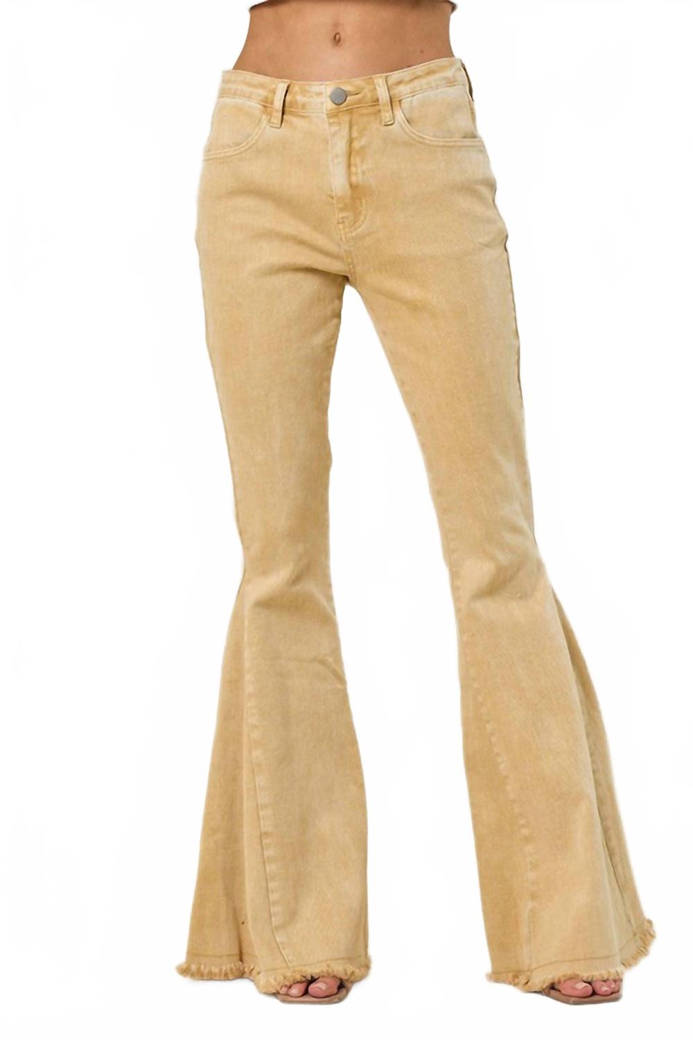 Песочные джинсы Western Distress Flare WISTERIA LANE, Sand
Песочные джинсы Western Distress Flare WISTERIA LANE, Sand