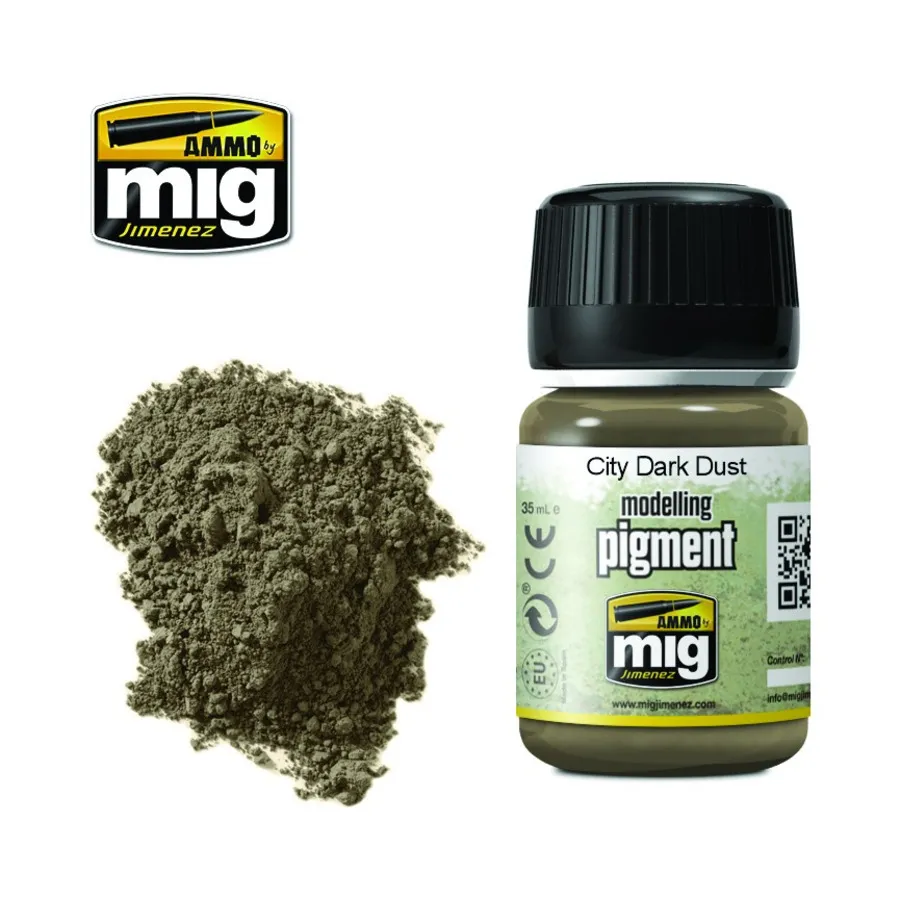 Городская темная пыль, Modelling Pigment
Городская темная пыль, Modelling Pigment