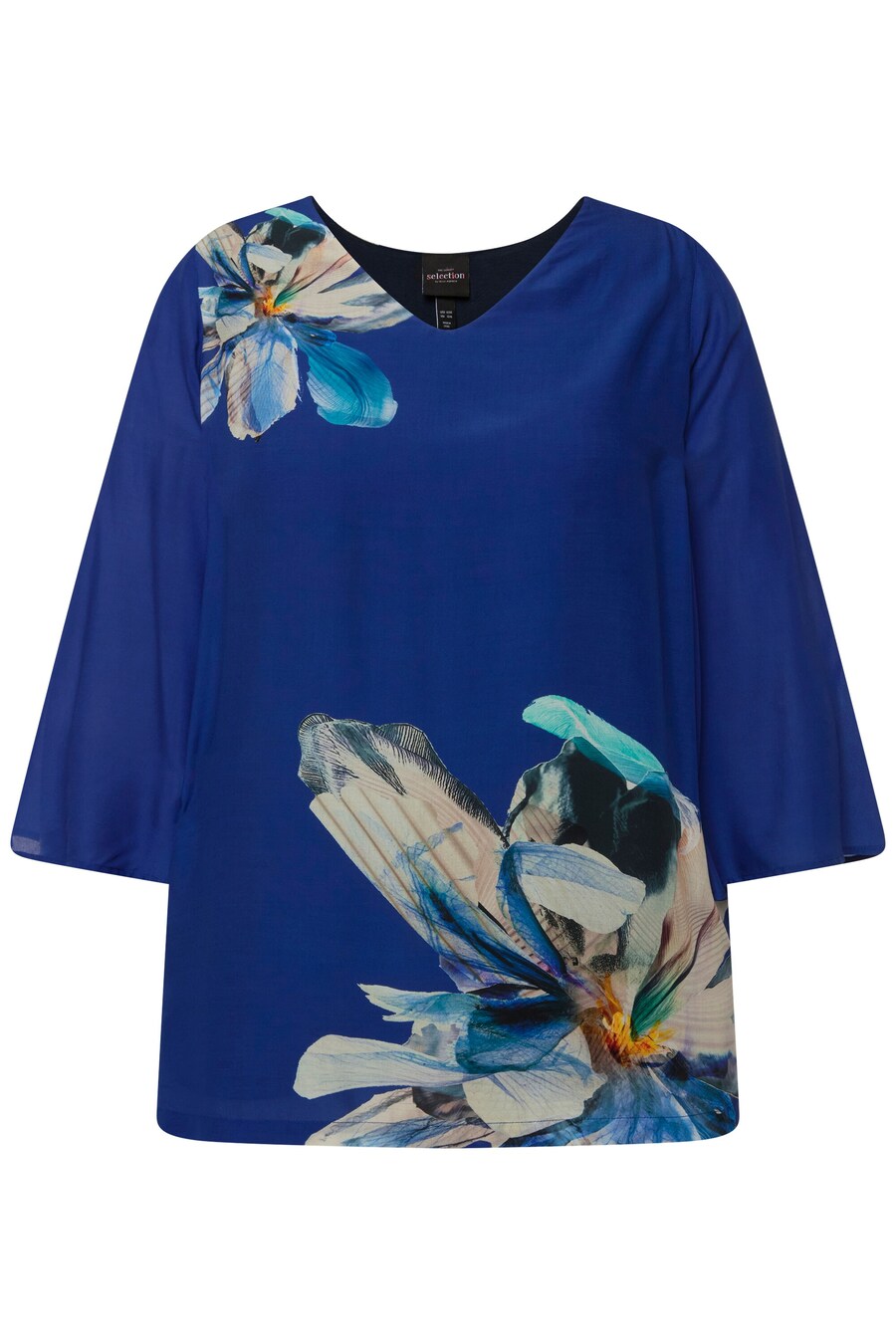 Рубашка оверсайз Ulla Popken, синий
Рубашка оверсайз Ulla Popken, синий