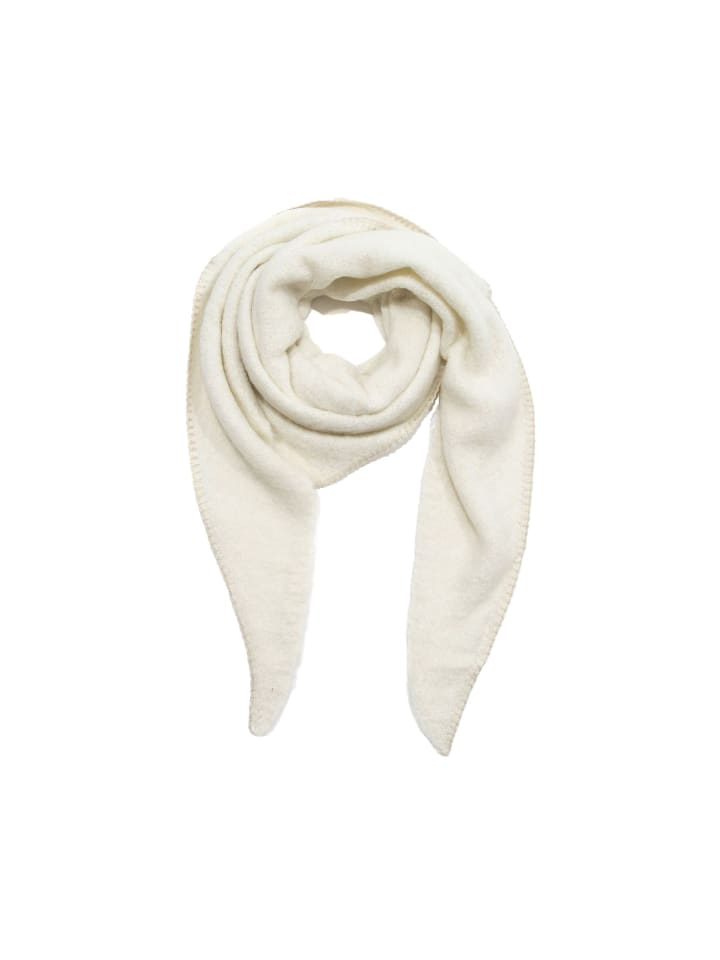 Треугольный шарф из букле, уютный материал белого цвета Faera
Треугольный шарф из букле, уютный материал белого цвета Faera