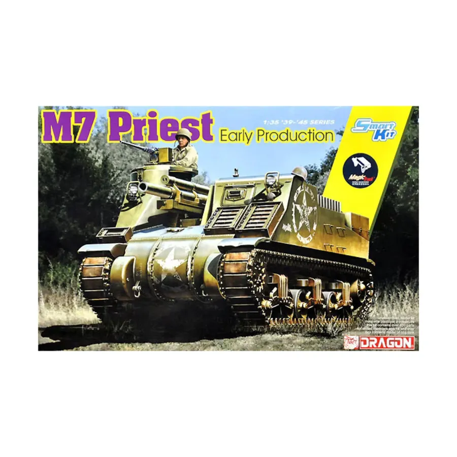 M7 Priest, раннее производство (умный комплект), Dragon Models - '39 to '45 Series - United Kingdom (1:35)
M7 Priest, раннее производство (умный комплект), Dragon Models - '39 to '45 Series - United Kingdom (1:35)