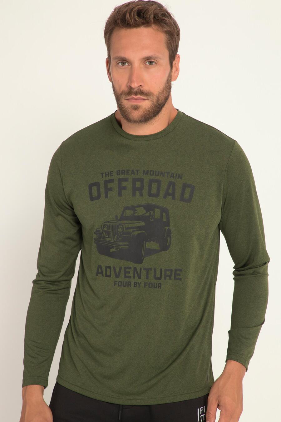 JAY-PI Мужская рубашка с длинными рукавами FLEXNAMICВ Outdoor с принтом и круглым вырезом
JAY-PI Мужская рубашка с длинными рукавами FLEXNAMICВ Outdoor с принтом и круглым вырезом