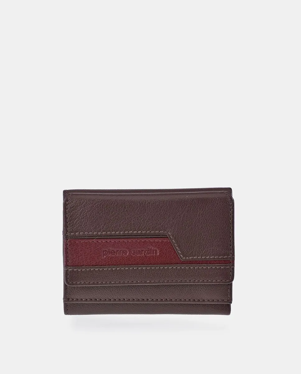 Мужской кошелек PIERRE CARDIN из кожи черного/синего цвета, коричневый
Мужской кошелек PIERRE CARDIN из кожи черного/синего цвета, коричневый