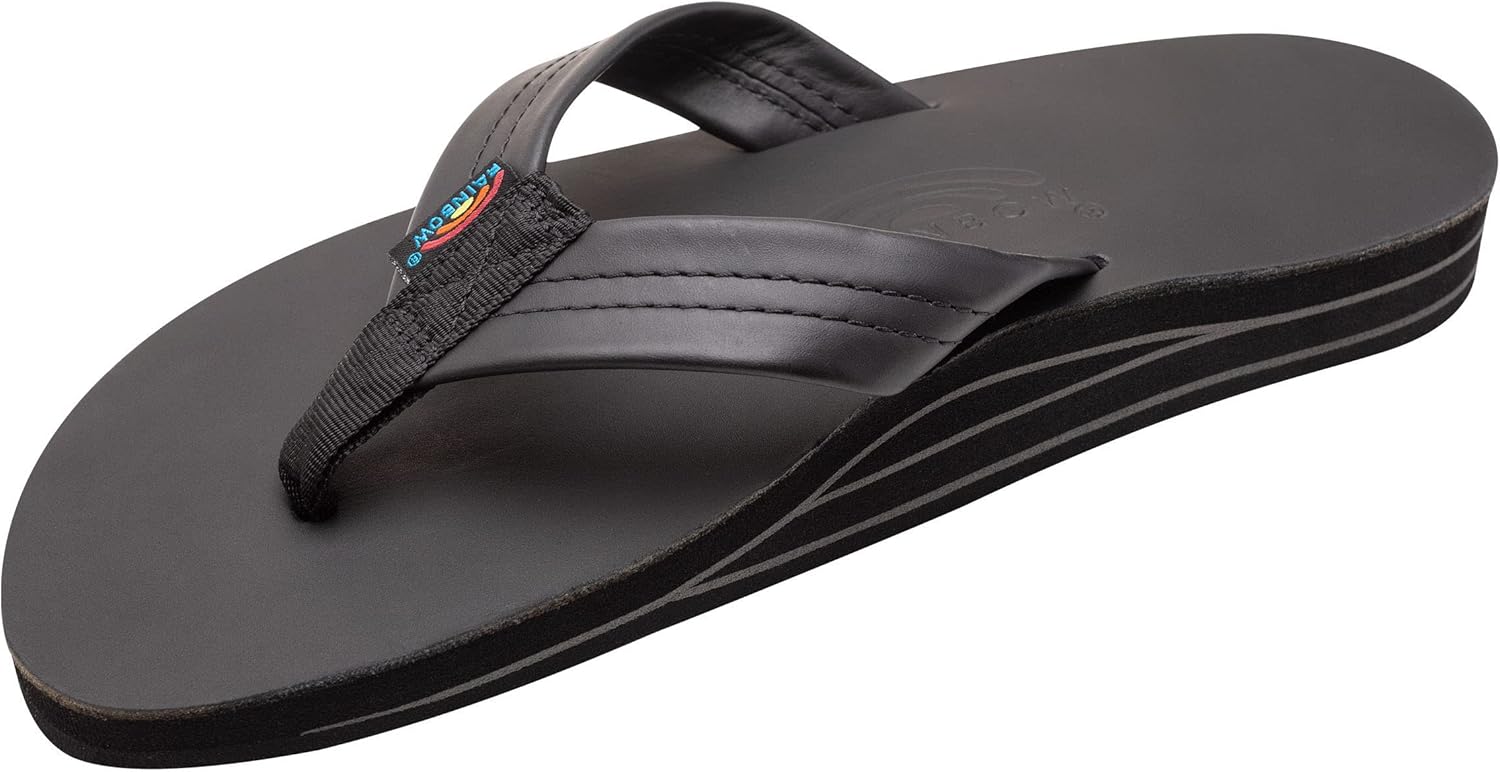 Мужские сандалии Rainbow с двойным слоем кожи и поддержкой свода стопы Rainbow Sandals, черный
Мужские сандалии Rainbow с двойным слоем кожи и поддержкой свода стопы Rainbow Sandals, черный