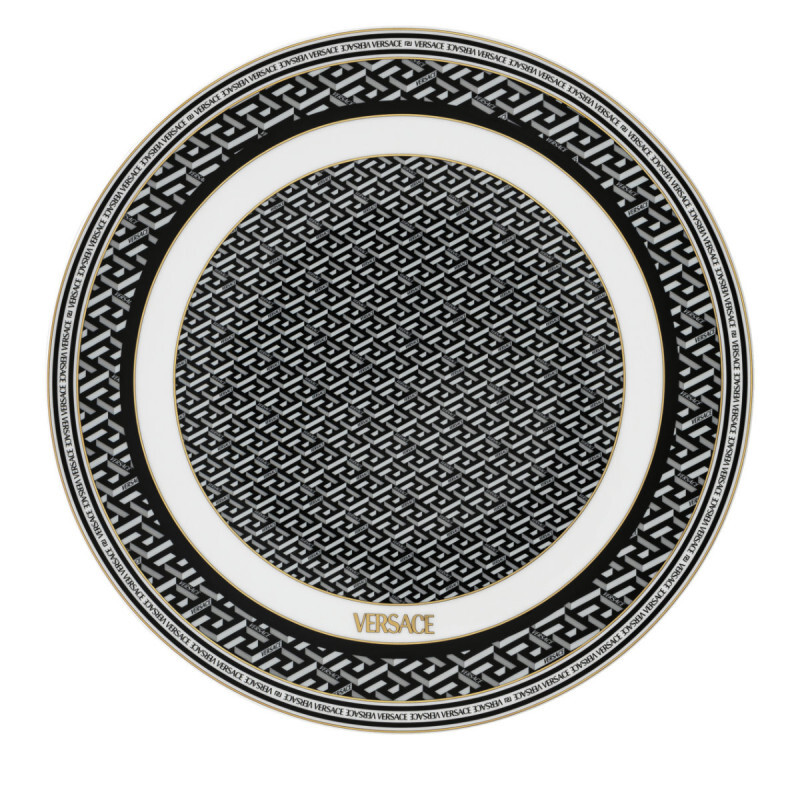 Rosenthal Versace La Greca Signature Черная тарелка для зарядного устройства 33 см Rosenthal meets Versace, белый/золотой/черный
Rosenthal Versace La Greca Signature Черная тарелка для зарядного устройства 33 см Rosenthal meets Versace, белый/золотой/черный
