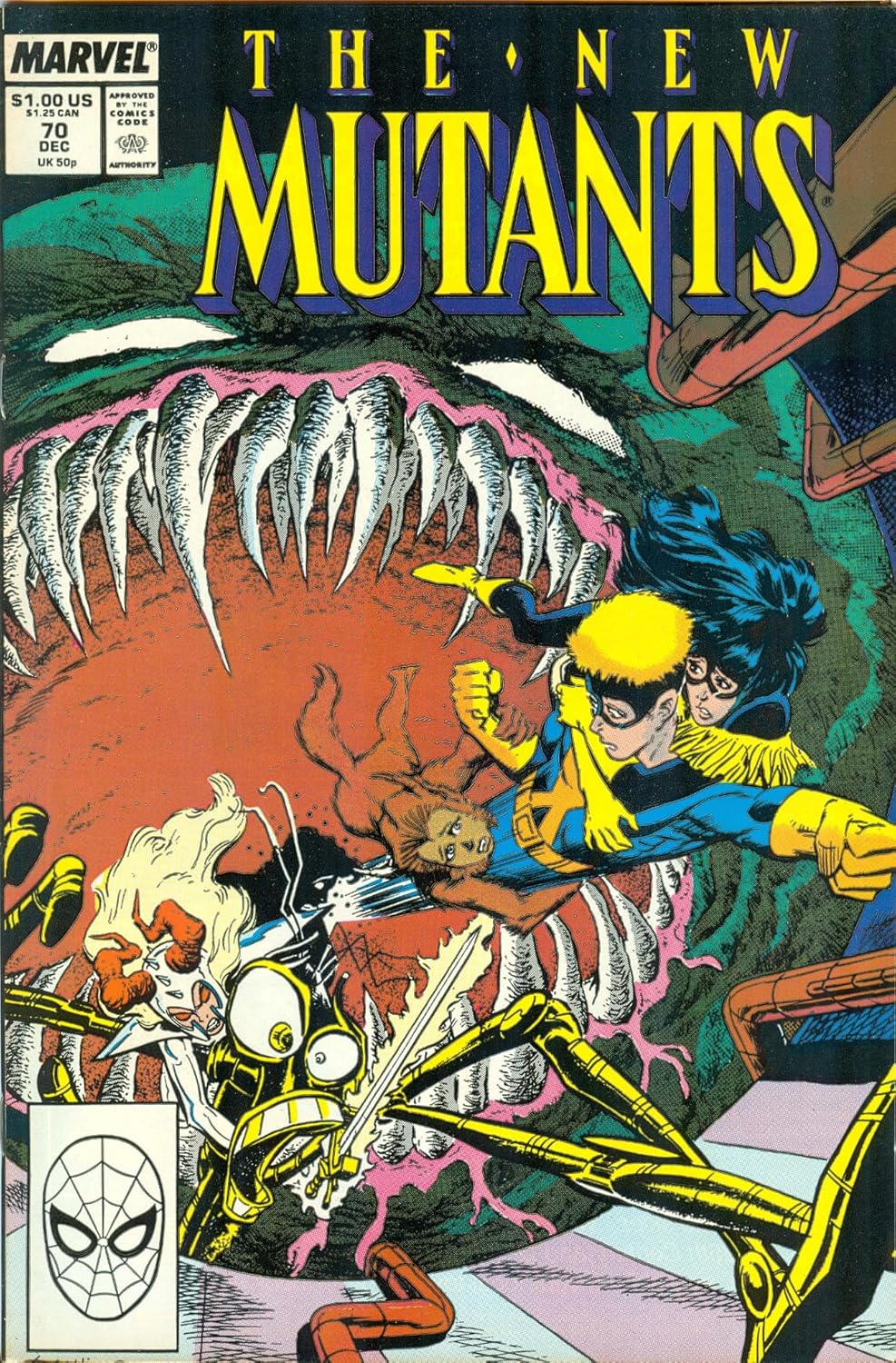 The New Mutants Volume 1 #70 (MARVEL COMICS)
The New Mutants Volume 1 #70 (MARVEL COMICS)