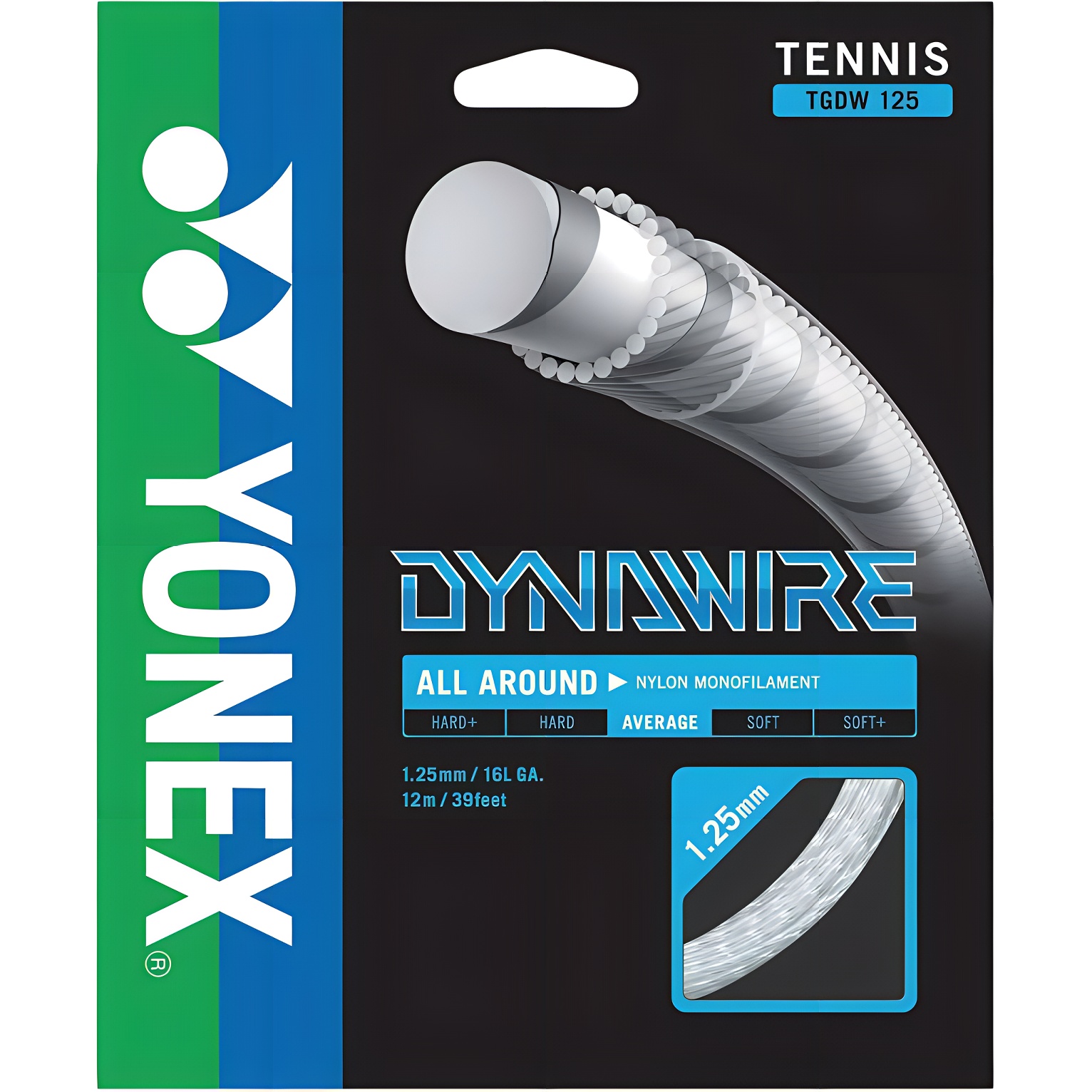 Нейлоновые струны для теннисной ракетки Unisex 12m YONEX
Нейлоновые струны для теннисной ракетки Unisex 12m YONEX