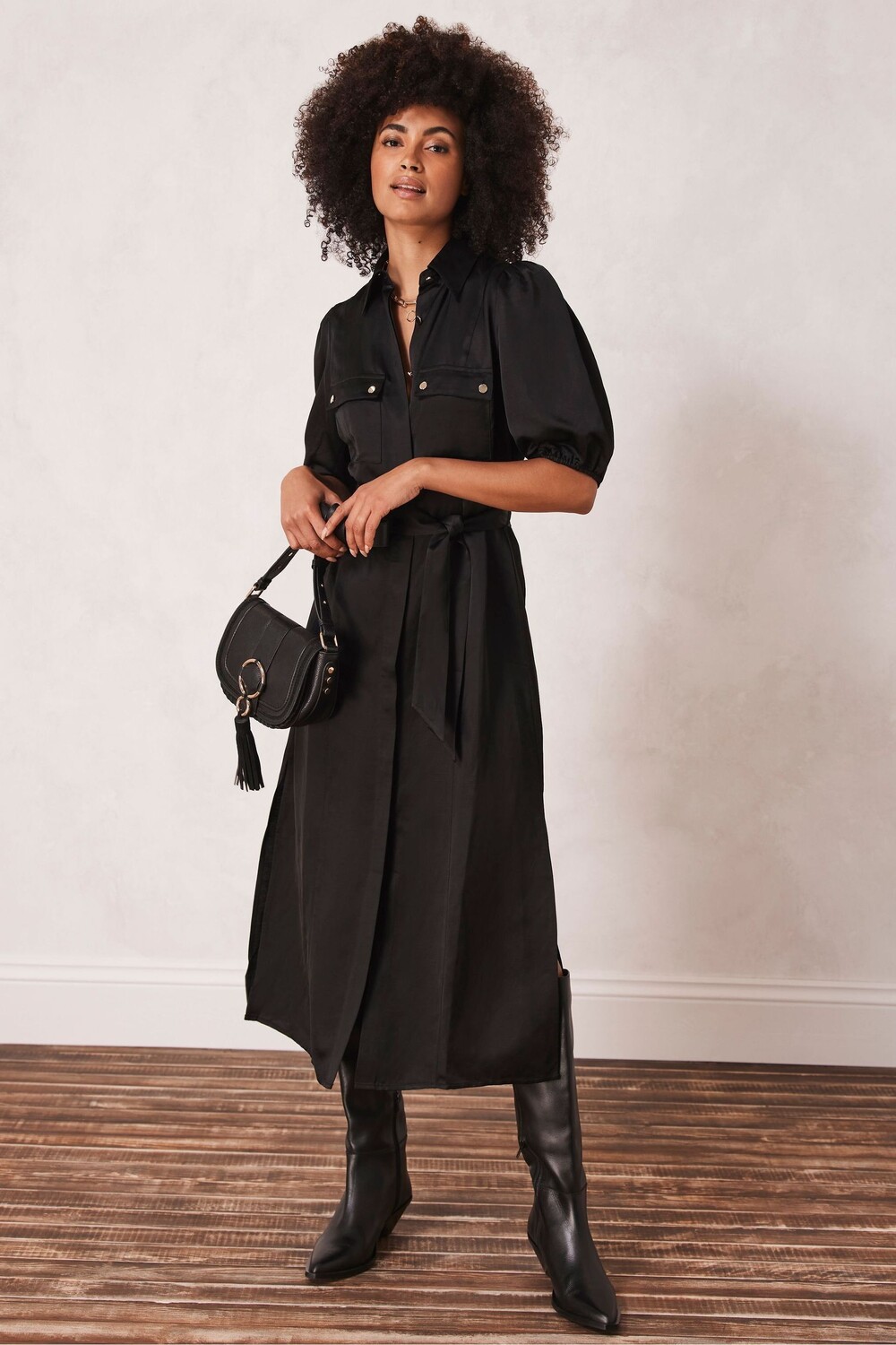 Рубашка из смесового льна Mint Velvet, черный
Рубашка из смесового льна Mint Velvet, черный