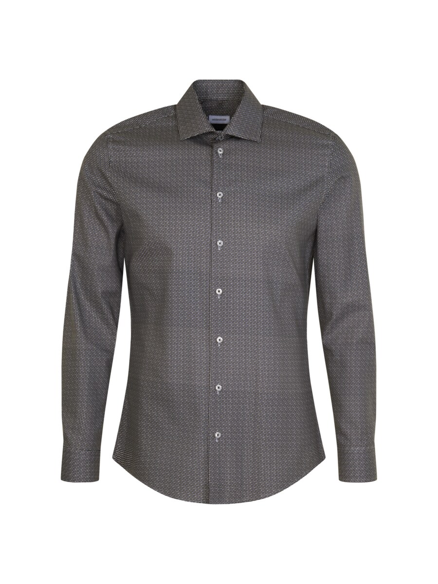 Рубашка делового кроя Slim Fit SEIDENSTICKER Slim, темно-серый 
Рубашка делового кроя Slim Fit SEIDENSTICKER Slim, темно-серый