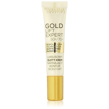 Gold Lift Expert Крем для глаз и губ 15 мл, Eveline Cosmetics
Gold Lift Expert Крем для глаз и губ 15 мл, Eveline Cosmetics