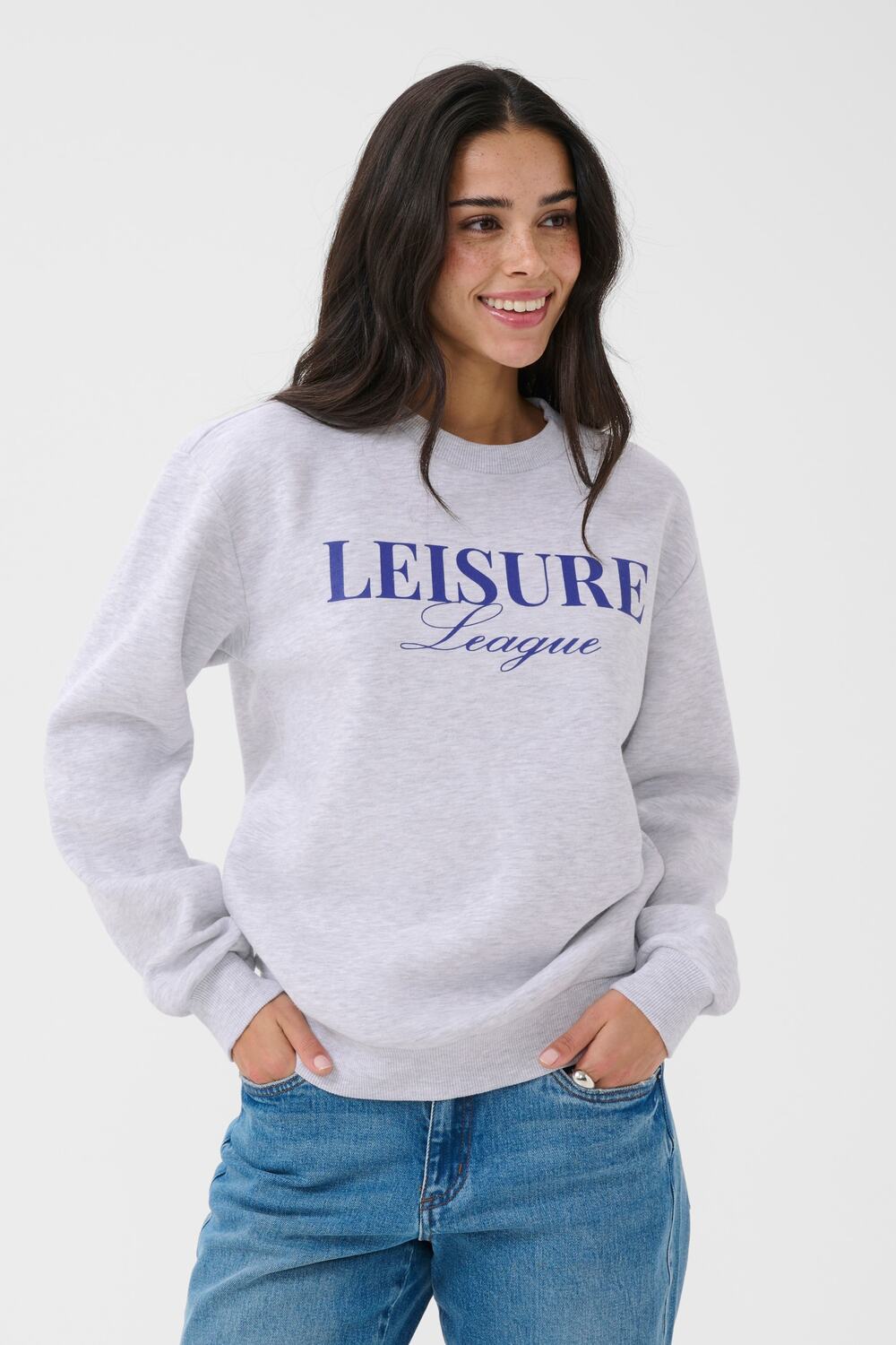 Kaffe Свитшот 'KAJamie' в сером цвете
Kaffe Свитшот 'KAJamie' в сером цвете