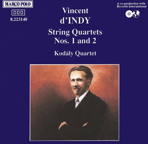 CD диск D'Indy / Kodaly Quartet: QT STR 1/2
CD диск D'Indy / Kodaly Quartet: QT STR 1/2