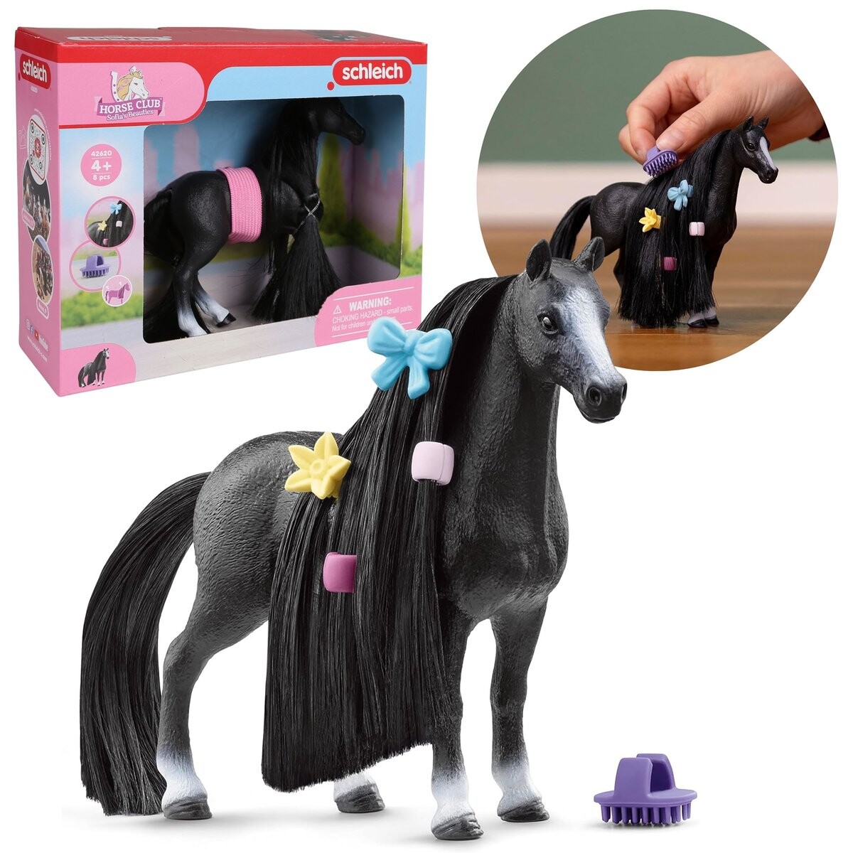 SLH42620 Schleich Horse Club - Красивая кобыла для укладки четвероногих лошадей 4+
SLH42620 Schleich Horse Club - Красивая кобыла для укладки четвероногих лошадей 4+