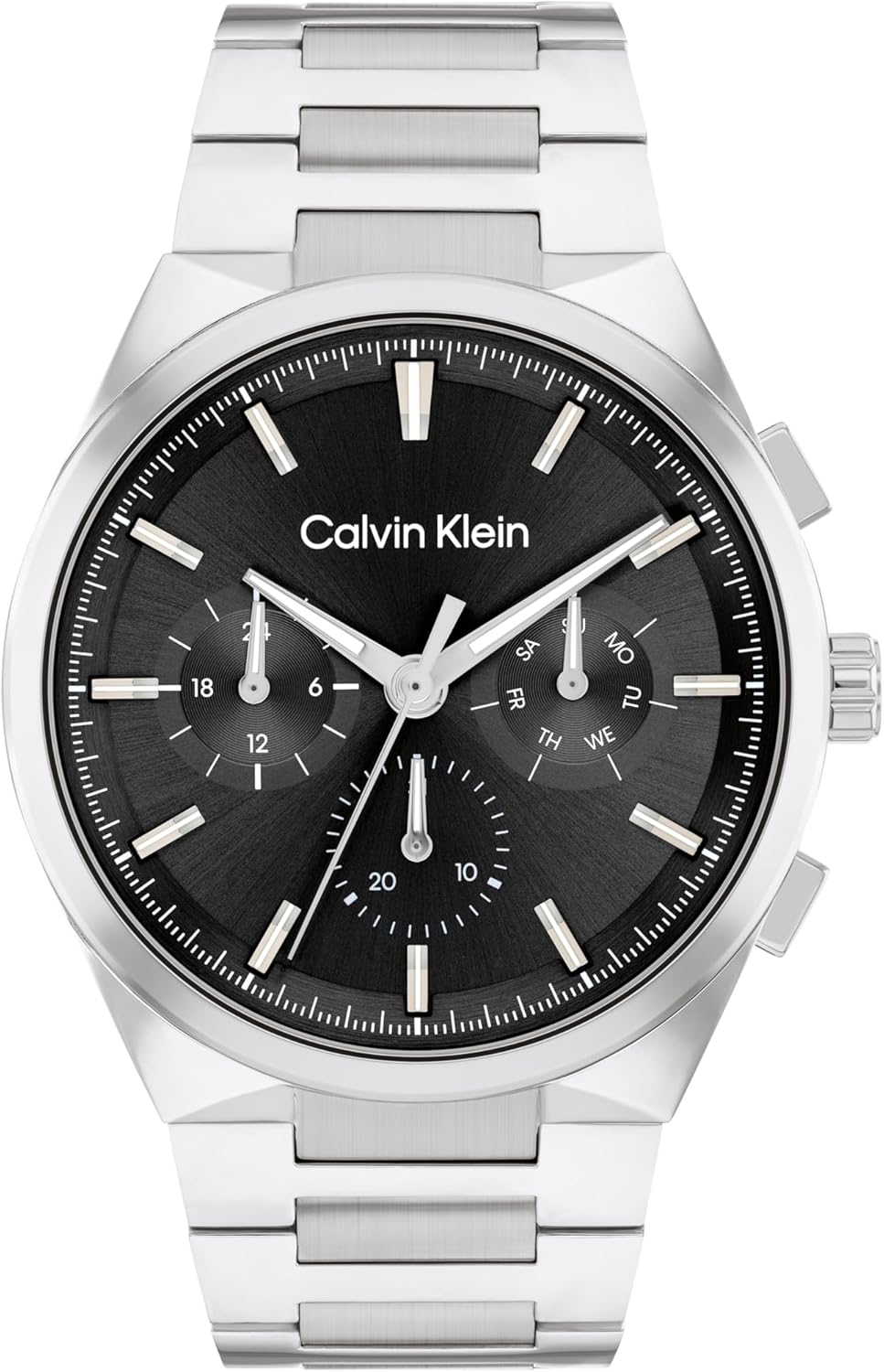 Calvin Klein Men's Distinguish - кварцевые часы 44 мм, 3 часа, браслет из нержавеющей стали - современные стильные часы - подарок для него, Silver
Calvin Klein Men's Distinguish - кварцевые часы 44 мм, 3 часа, браслет из нержавеющей стали - современные стильные часы - подарок для него, Silver