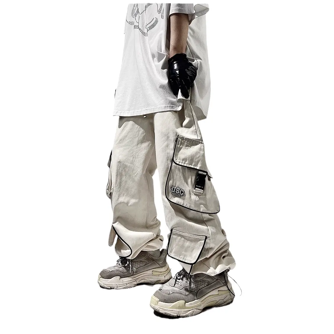 UUCSCCC Мужские брюки-карго, Черный
UUCSCCC Мужские брюки-карго, Черный