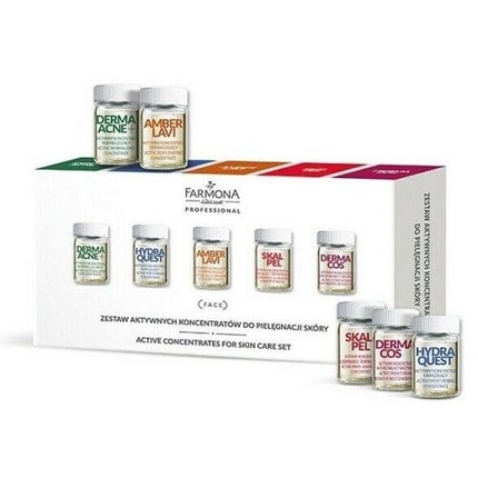 Набор активных концентратов для лица для всех типов кожи Farmona Professional
Набор активных концентратов для лица для всех типов кожи Farmona Professional