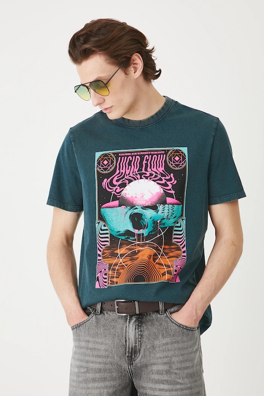 Футболка Medicine, бирюзовый 
Футболка Medicine, бирюзовый