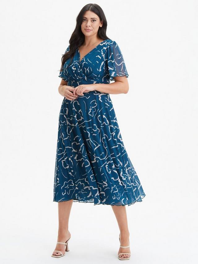 Сетчатое платье миди с рукавом victoria angel Scarlett & Jo, цвет Teal Ecru
Сетчатое платье миди с рукавом victoria angel Scarlett & Jo, цвет Teal Ecru