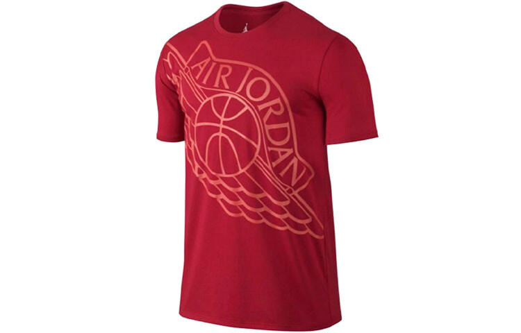 Футболка мужская красная Jordan, красный 
Футболка мужская красная Jordan, красный