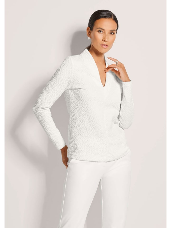 MADELEINE Современная фактурная блузка-рубашка кремового цвета
MADELEINE Современная фактурная блузка-рубашка кремового цвета