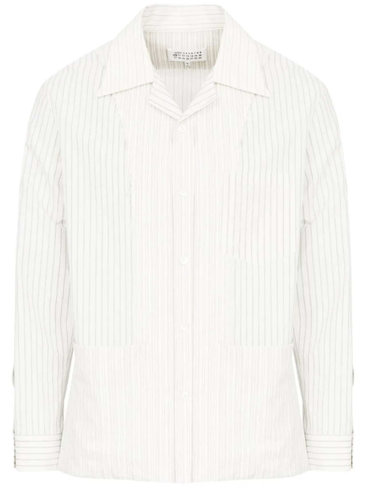 Maison Margiela рубашка в полоску, нейтральный
Maison Margiela рубашка в полоску, нейтральный