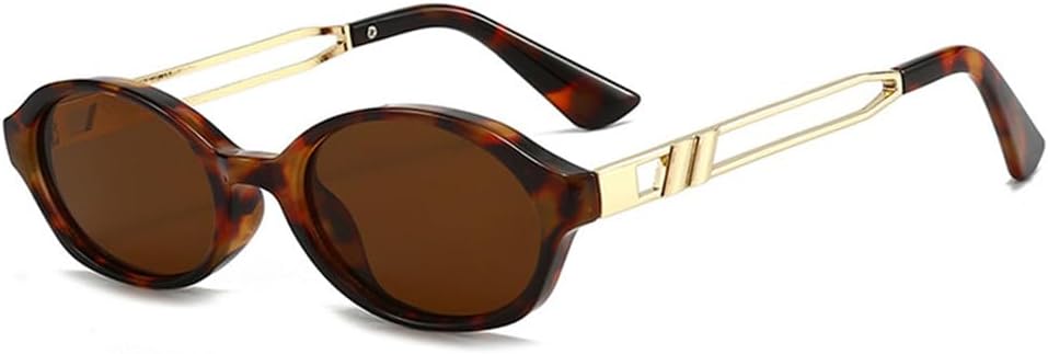 Женские солнцезащитные очки маленького овального размера UV400, мужские очки в стиле панк, цвет чайный зеленый, для бега на открытом воздухе, занятий спортом и путешествий UYPTK, Leopard Tea
Женские солнцезащитные очки маленького овального размера UV400, мужские очки в стиле панк, цвет чайный зеленый, для бега на открытом воздухе, занятий спортом и путешествий UYPTK, Leopard Tea