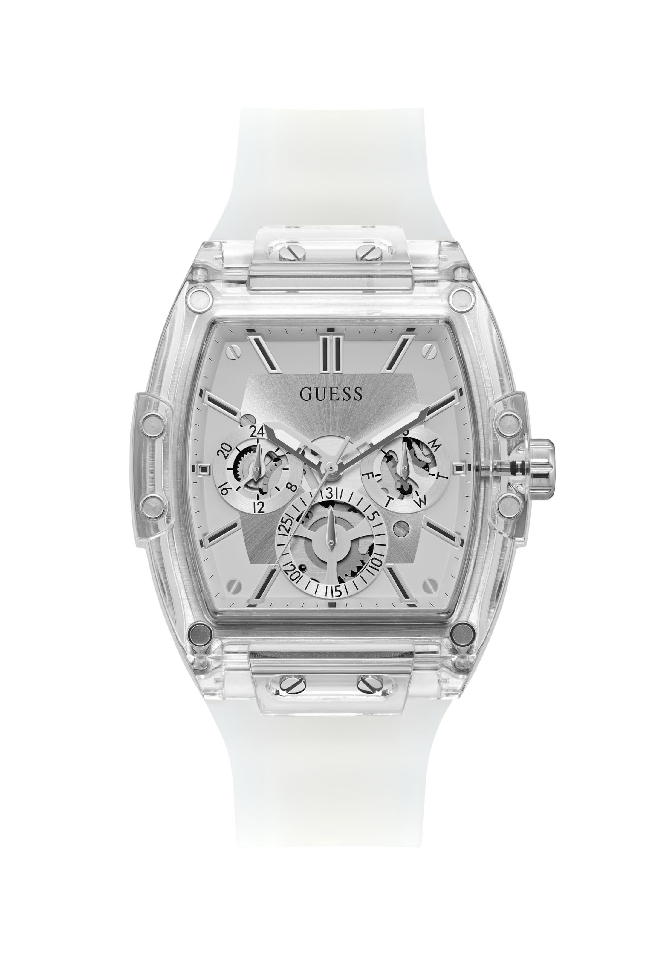 GUESS Часы Analog 'Phoenix' в белом цвете
GUESS Часы Analog 'Phoenix' в белом цвете