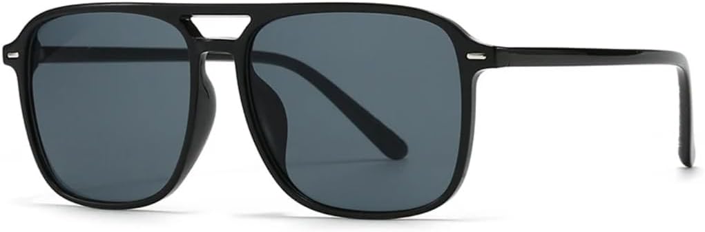 Солнцезащитные очки для мужчин и женщин - защита UV400 - двойные перемычки, заклепки, желто-зеленый цвет, для занятий спортом на открытом воздухе и вождения DSVIGF, Black Grey
Солнцезащитные очки для мужчин и женщин - защита UV400 - двойные перемычки, заклепки, желто-зеленый цвет, для занятий спортом на открытом воздухе и вождения DSVIGF, Black Grey