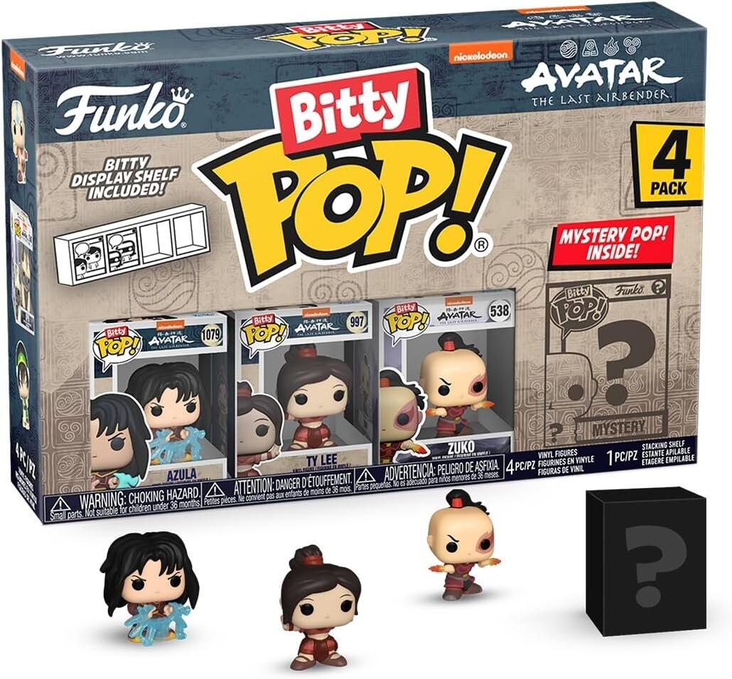 Funko POP! аватар последний маг воздуха битти 4 шт. 2,5см Азула Тай Ли Зуко
Funko POP! аватар последний маг воздуха битти 4 шт. 2,5см Азула Тай Ли Зуко