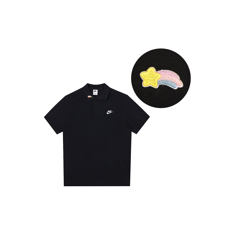 Рубашка поло унисекс черная Nike, черный
Рубашка поло унисекс черная Nike, черный