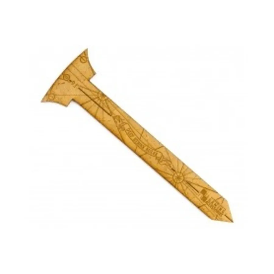 Шаблон линейки Deep Strike, 9 дюймов, малый периметр, HDF, Rulers & Templates (Kromlech)
Шаблон линейки Deep Strike, 9 дюймов, малый периметр, HDF, Rulers & Templates (Kromlech)