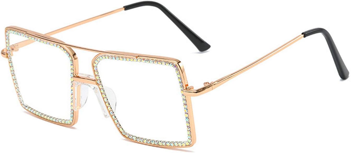 Солнцезащитные очки Willochra Fashion Diamond Set с прозрачными линзами, женские, квадратной формы, с искусственными бриллиантами, ручная работа, защита от ультрафиолета UV400, Pink
Солнцезащитные очки Willochra Fashion Diamond Set с прозрачными линзами, женские, квадратной формы, с искусственными бриллиантами, ручная работа, защита от ультрафиолета UV400, Pink