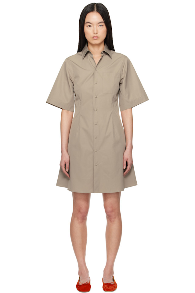 Хлопковое мини-платье с короткими рукавами Ami Paris, цвет ash
Хлопковое мини-платье с короткими рукавами Ami Paris, цвет ash