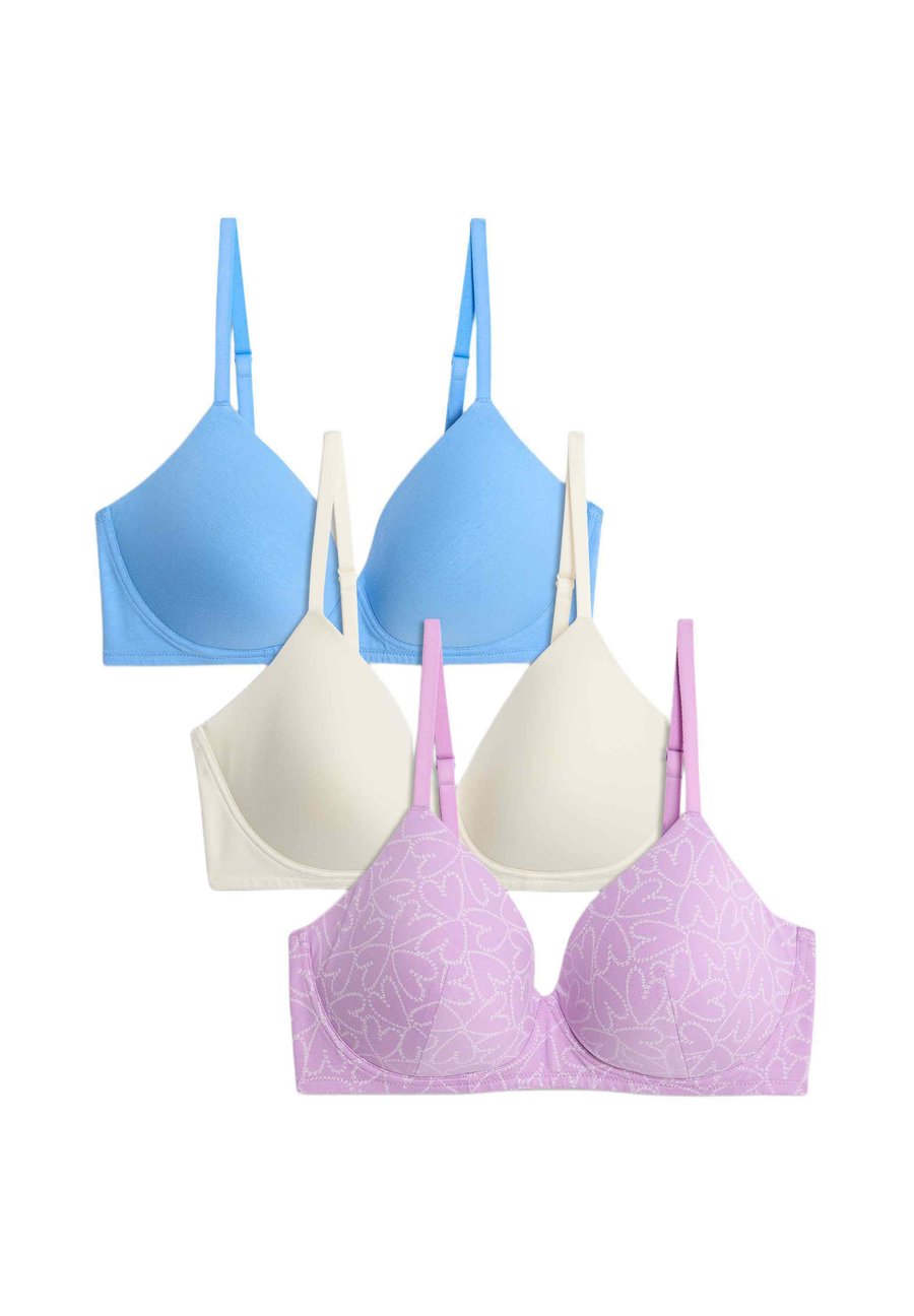 Бюстгальтер Marks & Spencer 3 PACK, Medium Lavender/Purple
Бюстгальтер Marks & Spencer 3 PACK, Medium Lavender/Purple