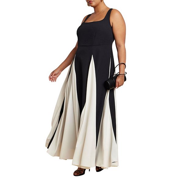 Женское платье-годе plus size в черно-белой гамме Eloquii
Женское платье-годе plus size в черно-белой гамме Eloquii