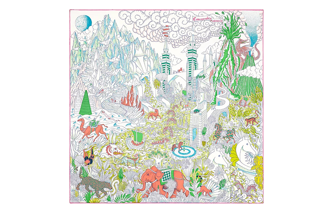 HERMES Шёлковый шарф унисекс кремово-белый, Cream White
HERMES Шёлковый шарф унисекс кремово-белый, Cream White