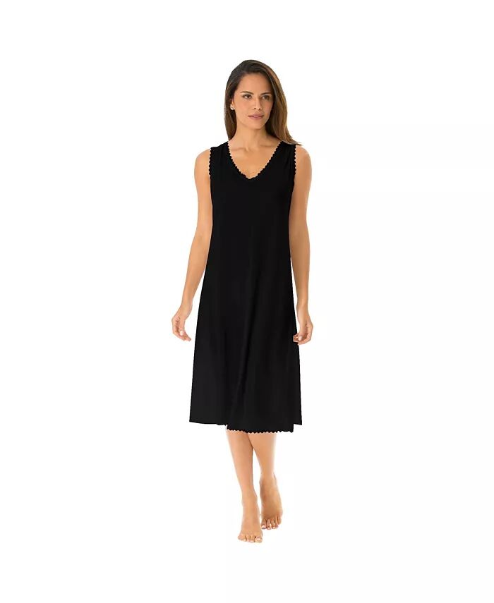 Женская комбинация больших размеров с кружевной отделкой Comfort Choice, черный
Женская комбинация больших размеров с кружевной отделкой Comfort Choice, черный