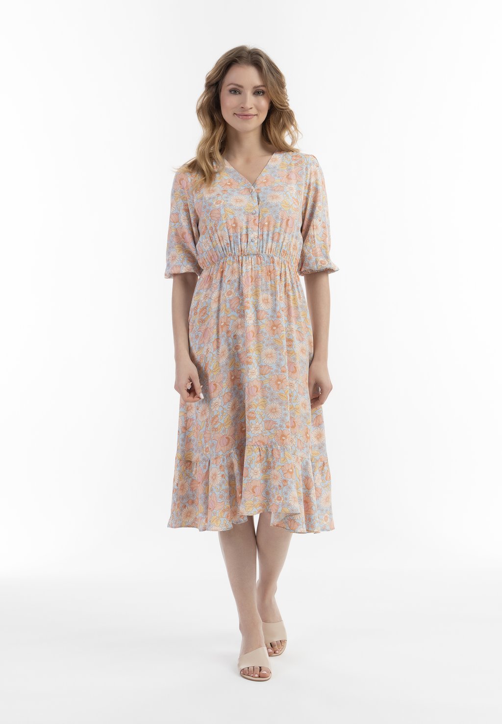 Повседневное платье MIDI MIT BLUMENPRINT usha, синий
Повседневное платье MIDI MIT BLUMENPRINT usha, синий