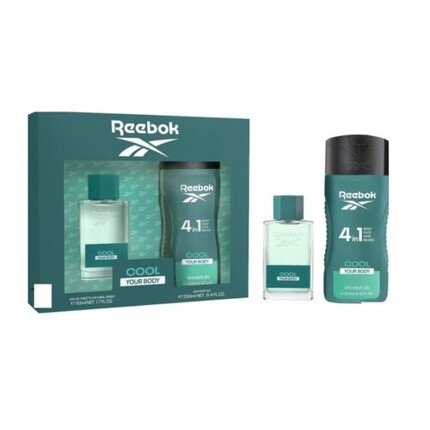 Туалетная вода Reebok Cool Your Body 50 мл + гель для душа 250 мл для мужчин Набор
Туалетная вода Reebok Cool Your Body 50 мл + гель для душа 250 мл для мужчин Набор