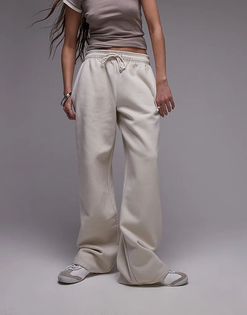 Прямые спортивные брюки Topshop нейтрального цвета
Прямые спортивные брюки Topshop нейтрального цвета