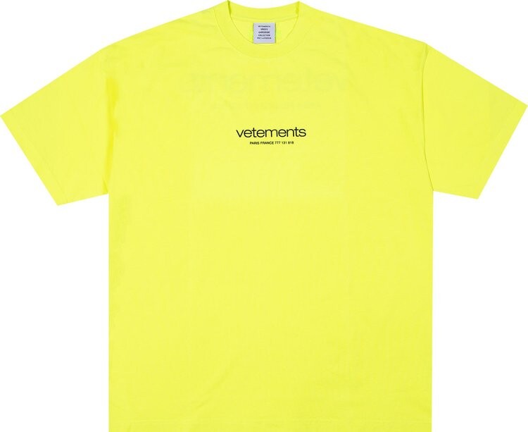 Футболка Vetements Urban Logo 'Neon Yellow', желтый
Футболка Vetements Urban Logo 'Neon Yellow', желтый