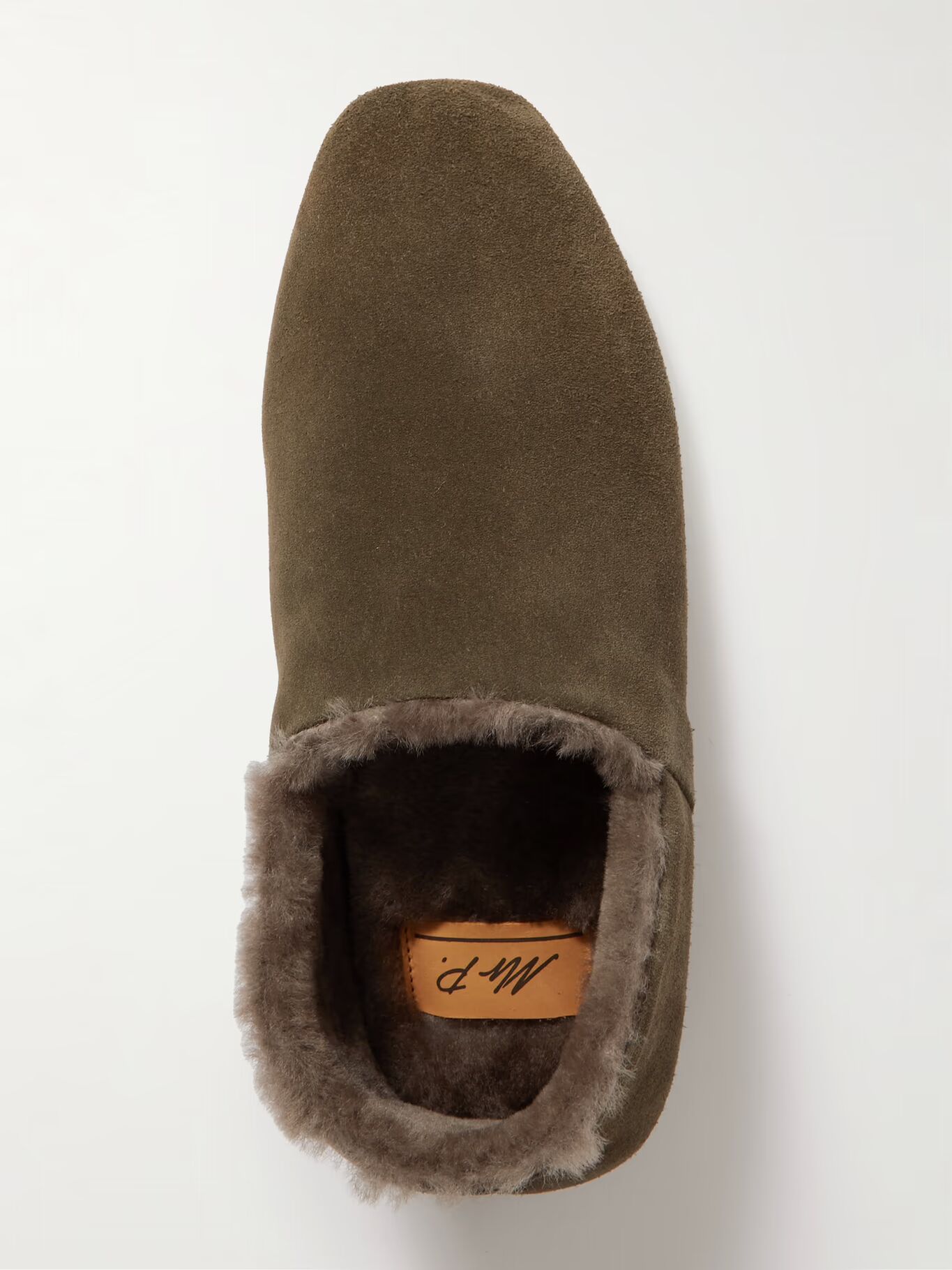 Тапочки Babouche из замши с подкладкой из овчины MR P., зеленый
Тапочки Babouche из замши с подкладкой из овчины MR P., зеленый