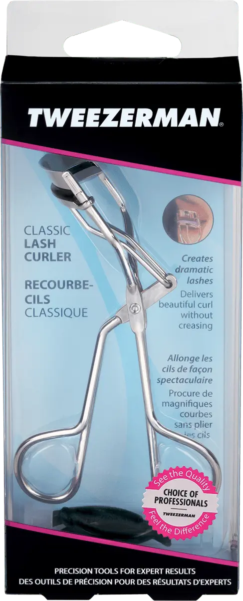 Щипцы для завивки ресниц Classic Silver 1 шт. Tweezerman
Щипцы для завивки ресниц Classic Silver 1 шт. Tweezerman