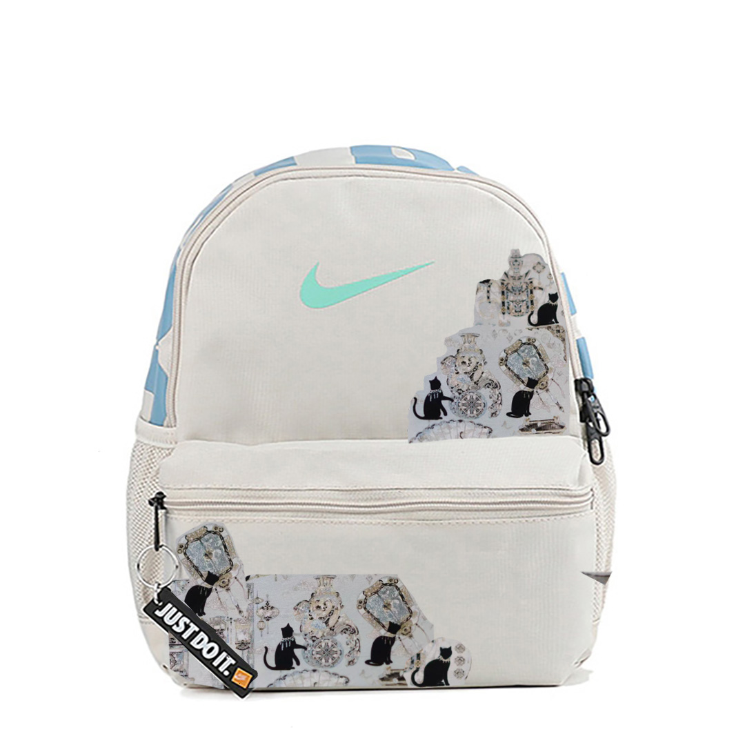 Nike Тканевый маленький рюкзак, Blue and White Porcelain Embroidery
Nike Тканевый маленький рюкзак, Blue and White Porcelain Embroidery